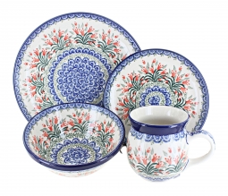 Spring Tulip 16 Piece Dinner Set